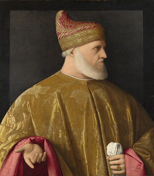 Portrait of the Doge Andrea Gritti, 1527, Vincenzo Catena