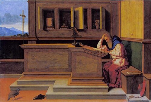 Saint Jerome in His Study, 1514, Vincenzo Catena