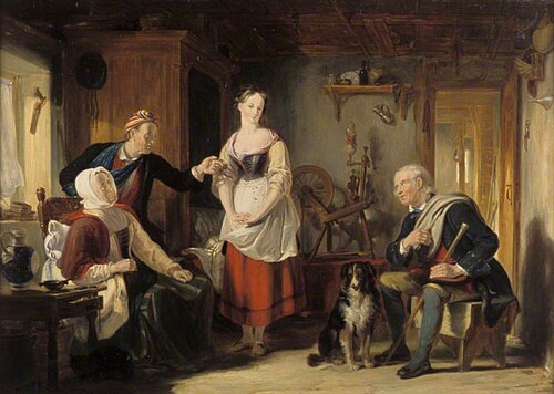 The Ballad of Old Robin Gray, 1826, William Allan