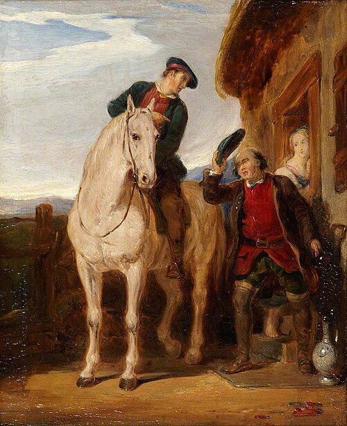 The Stirrup Cup, 1836, William Allan
