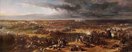 The Battle of Waterloo, 1843, William Allan