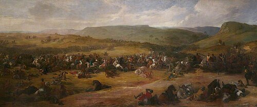 The Battle of Bannockburn, 1850, William Allan