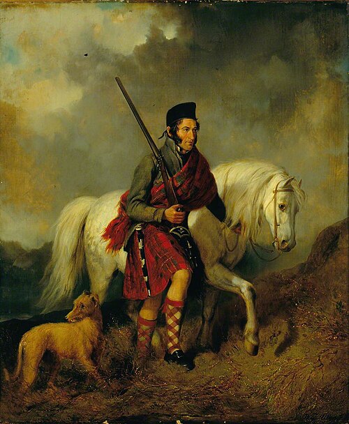 Highland Gillie and His Pony, 1830, William Allan