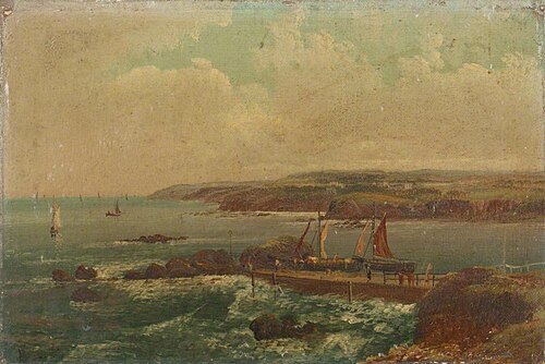Bude harbour, Devon, , William Allan