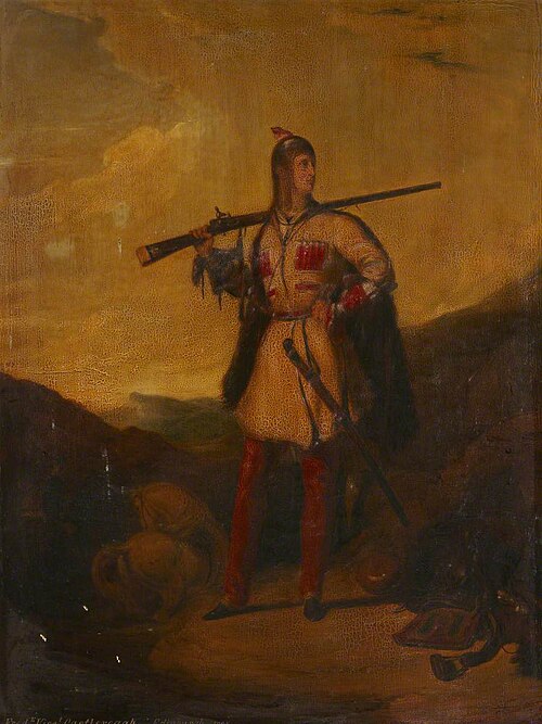Frederick, Viscount Castlereagh, later 4th Marquess of Londonderry (1805-1872) wearing Hunting Costu, 1823, William Allan