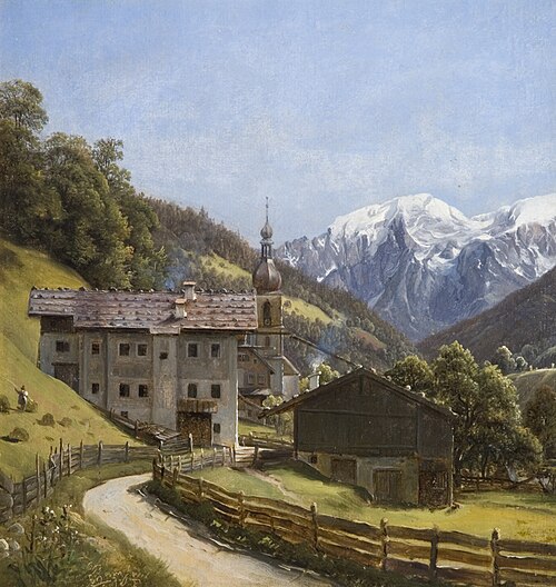 Ramsau, 1832, Thomas Fearnley