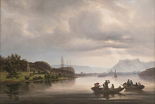 From Fredrikshald, 1829, Thomas Fearnley