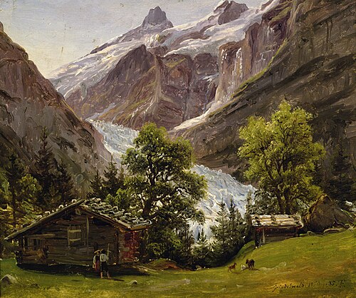 Grindelwald, 1835, Thomas Fearnley