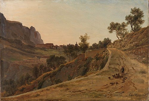 From Capri, 1834, Thomas Fearnley