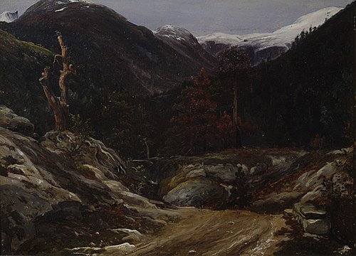 From Romsdal, 1836, Thomas Fearnley