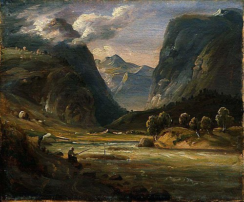 From Aurland in Sogn, 1832, Thomas Fearnley