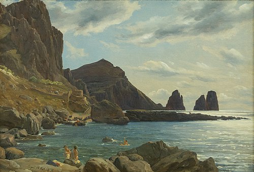 From Capri, 1833, Thomas Fearnley