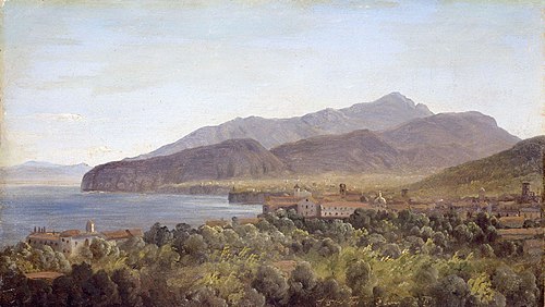 From Sorrento, 1833, Thomas Fearnley