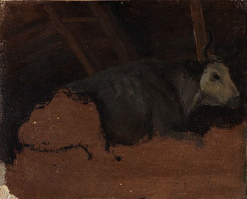 Study of a Cow, 1900, Thomas Fearnley