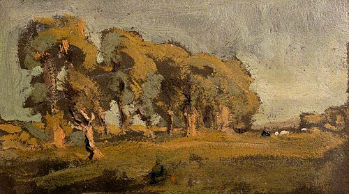 Hedgerow and Trees, , Alfred Fitzwalter Grace