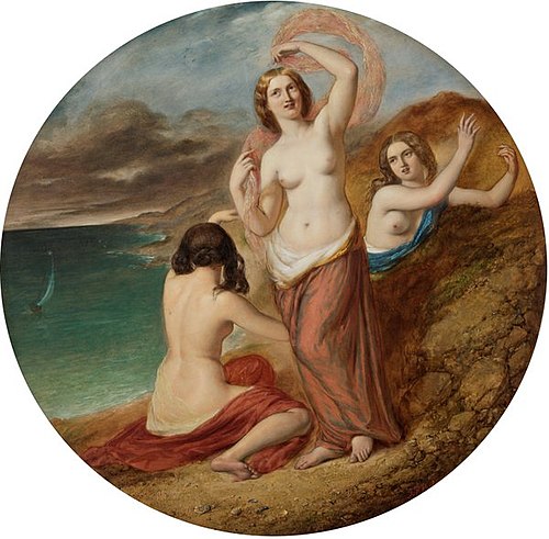 The Sirens, 1850, Frederick Richard Pickersgill