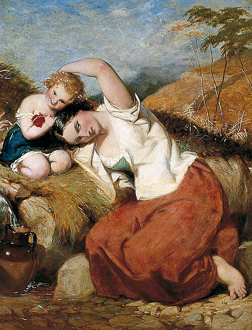 The Mountain Spring, 1850, Frederick Richard Pickersgill