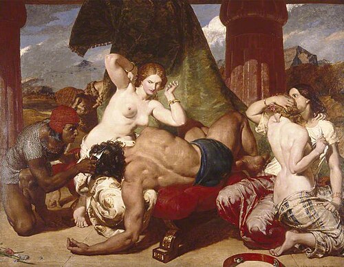 Samson Betrayed, 1850, Frederick Richard Pickersgill