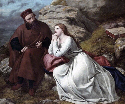 Prospero and Miranda, , Frederick Richard Pickersgill