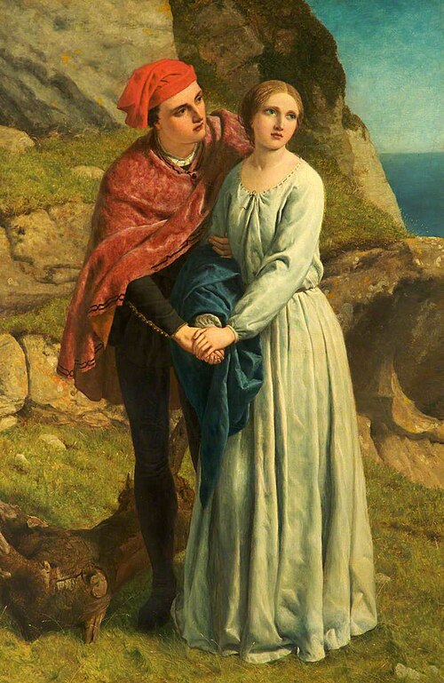 Ferdinand and Miranda (from William Shakespeare's 'The Tempest'), 1863, Frederick Richard Pickersgill