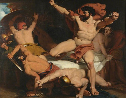 Samson Betrayed, 1862, Frederick Richard Pickersgill