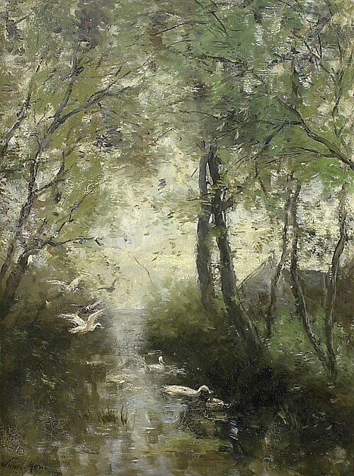 Ducks, Spring, , Willem Maris