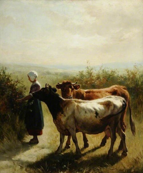 Cattle, 1875, Willem Maris