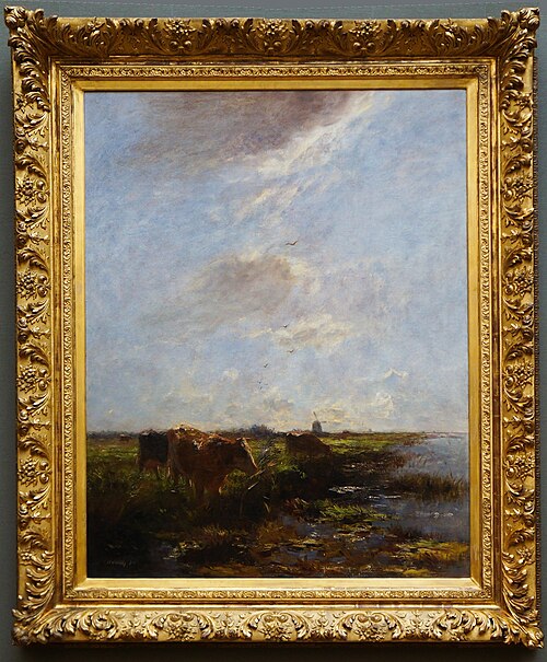 Cows in a Polder Landscape (Summer Day), 1895, Willem Maris
