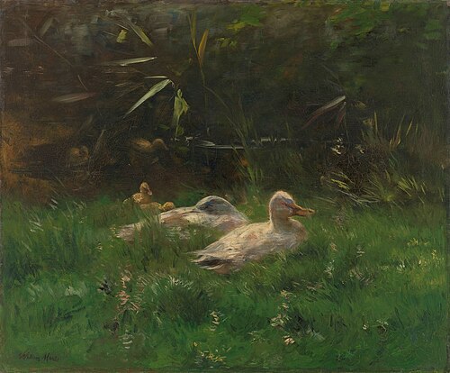 Ducks, 1904, Willem Maris