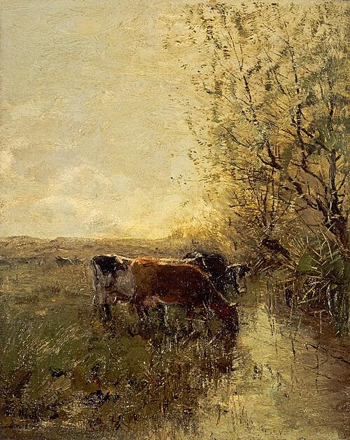 A Silver Stream, 1883, Willem Maris