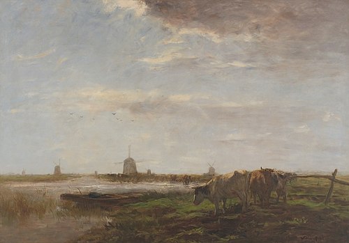 Polderlandschaft, , Willem Maris