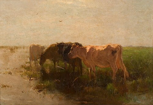 Landschap met koeien, 1884, Willem Maris