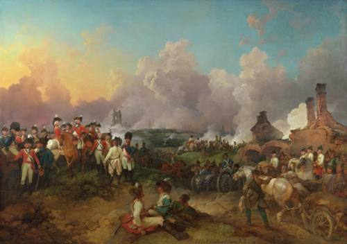 The Grand Attack on Valenciennes, 1794, Philippe-Jacques de Loutherbou