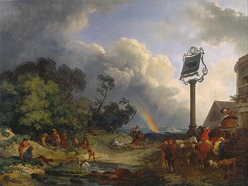 The Rainbow, 1784, Philippe-Jacques de Loutherbou