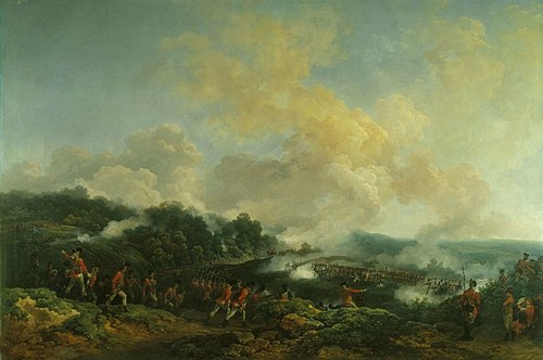 Warley Camp: The Mock Attack, 1779, Philippe-Jacques de Loutherbou