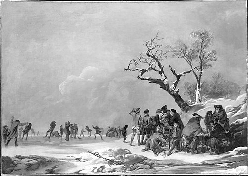 Der Winter, 1785, Philippe-Jacques de Loutherbou