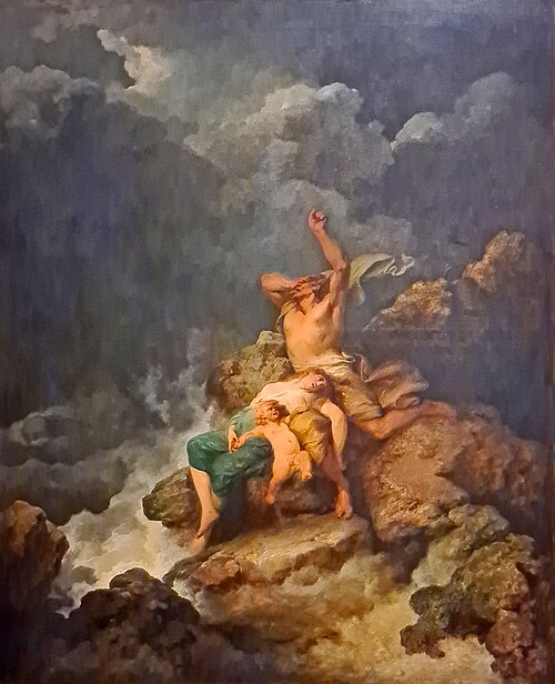 Le Déluge, 1790, Philippe-Jacques de Loutherbou