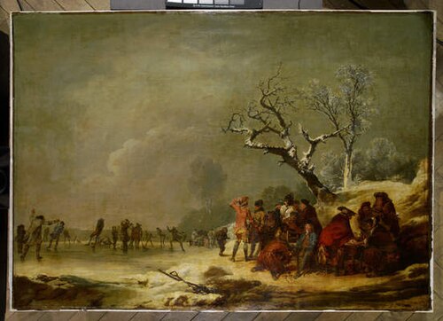 Winter Scene, 1787, Philippe-Jacques de Loutherbou