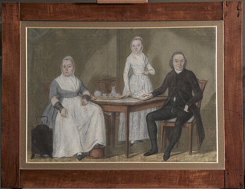 Grietje, Theodoor en hun dochter Alida Driesbergen, 1775–1800, 1787, Rienk Jelgerhuis