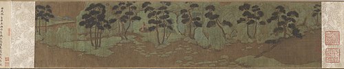 The Mind Landscape of Xie Youyu (Youyu qiu he 幼輿丘壑 ), 1287, Zhao Mengfu