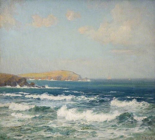 Trevose Head, Cornwall, 1930, Beatrice Bright