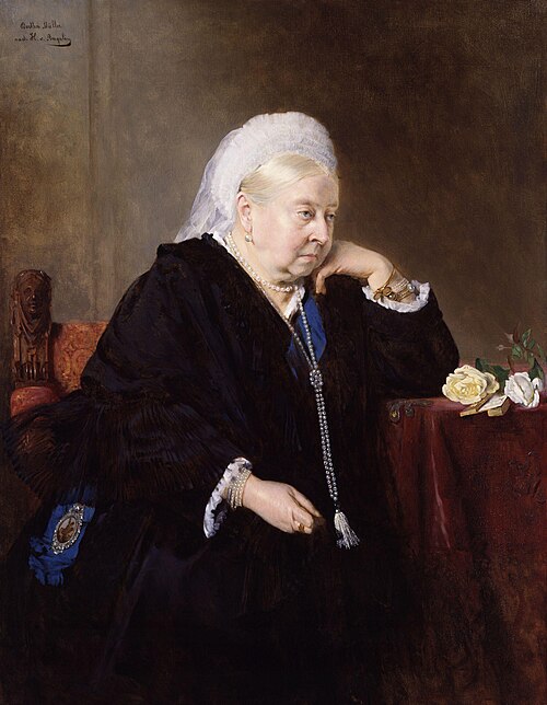 Queen Victoria, 1900, Bertha Müller
