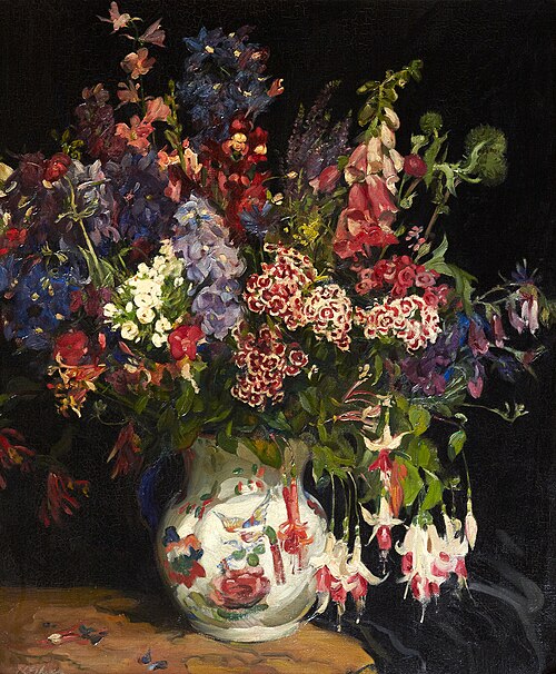 A Bunch of Flowers, 1916, Isobel Lilian Gloag