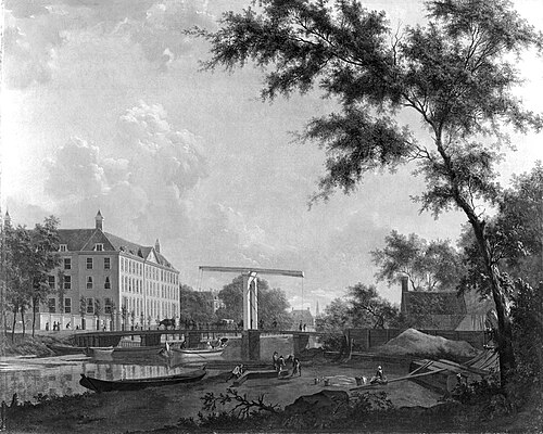 De plantage Muidergracht, 1793, Franciscus Andreas Milatz