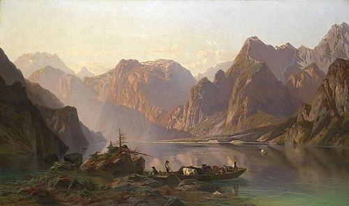 The Königs See, 1860, François Roffiaen