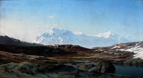 The Monte Rosa, 1875, François Roffiaen