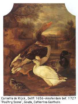 Poultry Yard, 1680, Cornelia de Rijck