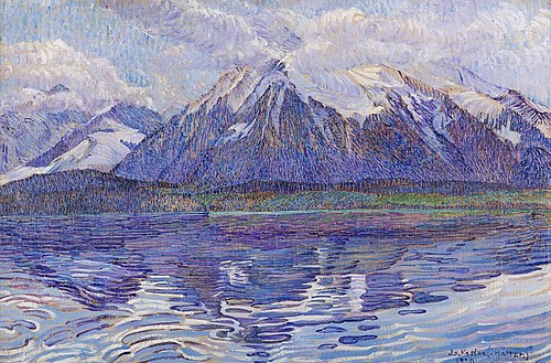 Bergmeer in de Alpen, 1920, Jo Koster