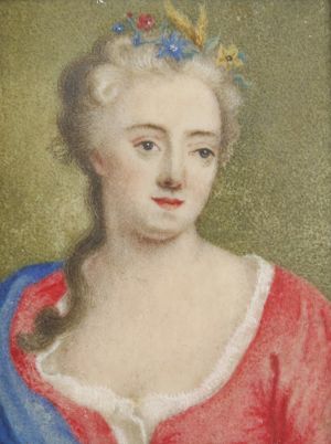 Autoportrait, 1745, Maria Machteld van Schuylenburch