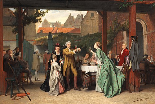 La Victoire du tireur d'arbalète, 1870, Auguste Serrure